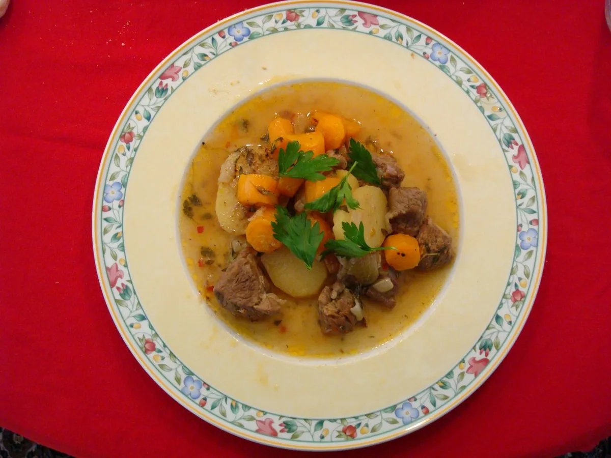 Irish food typical of Larkin's